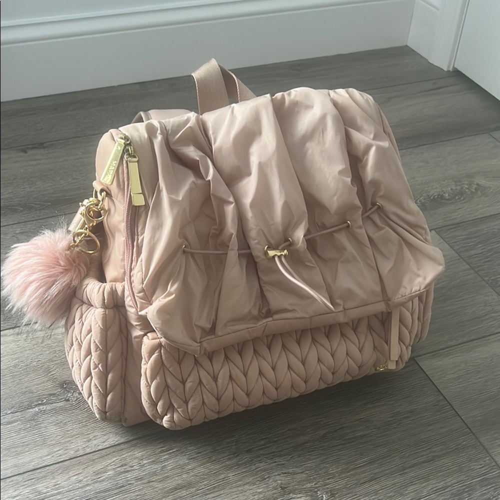 Blush Pink Quilted Women's Bag